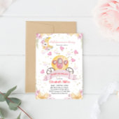 Princess Carriage Baby shower Invitation