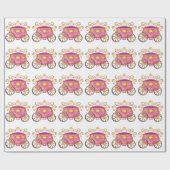 Princess Carriage Cadeaupapier (Vlak)