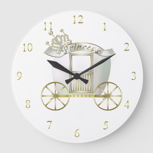 Princess Carriage Clock Grote Klok (Voorkant)
