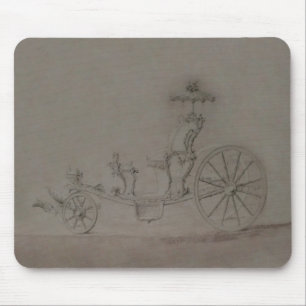 Princess Carriage - Mousepad Muismat
