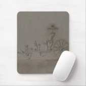 Princess Carriage - Mousepad Muismat (Met muis)