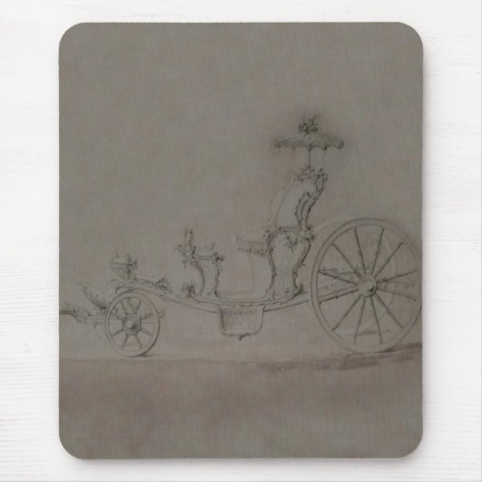 Princess Carriage - Mousepad Muismat (Voorkant)