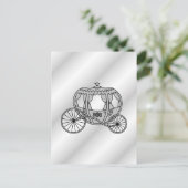 Princess Carriage of Grey Briefkaart (Staand voorkant)