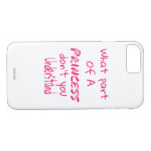 Princess Case-Mate iPhone Case (Achterkant (Horizontaal))