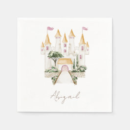 Princess Castle Baby shower Servet