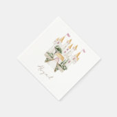 Princess Castle Baby shower Servet (Hoek)