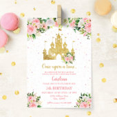 Princess Castle Birthday Uitnodiging