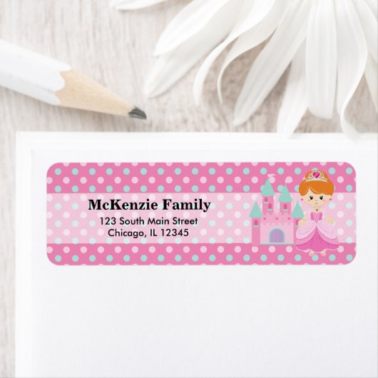 Princess & Castle Etiket (Insitu)