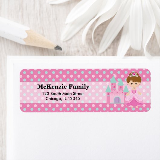 Princess & Castle Etiket (Insitu)