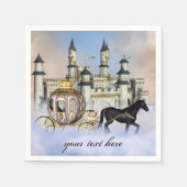 Princess Castle Fairy Tale Servetten (Voorkant)