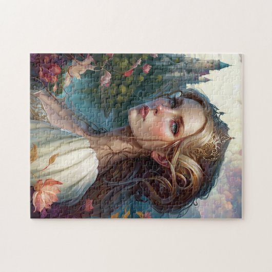 Princess Castle Fantasy Art Legpuzzel (Horizontaal)