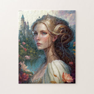 Princess Castle Fantasy Art Legpuzzel