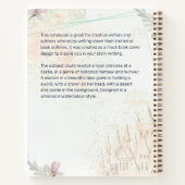 Princess Castle Fantasy Book Hoesje Notitieboek (Achterkant)