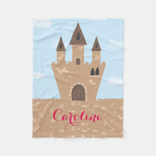 Princess Castle Fleece Deken