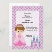 Princess & Castle Kaart (Voorkant / Achterkant)