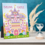 Princess Castle kamer decor tafelblad plaque Fotoplaat (Zijkant)
