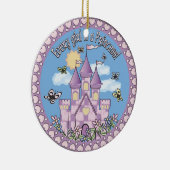 Princess Castle Keramisch Ornament (Rechts)