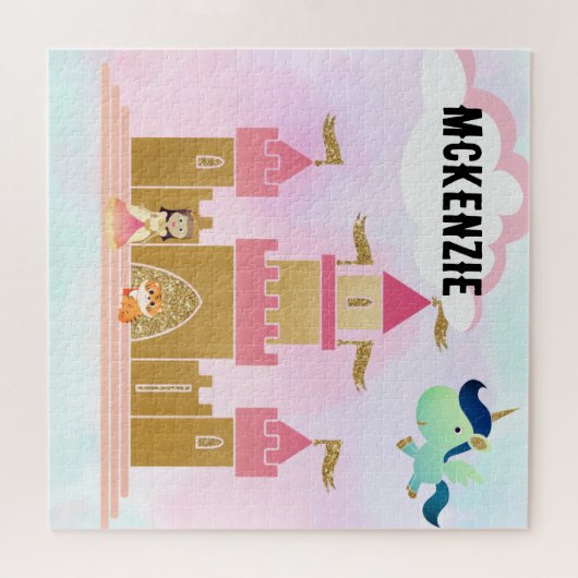 Princess Castle Legpuzzel (Horizontaal)