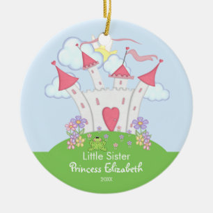 Princess Castle Little Sister kerst Ornament
