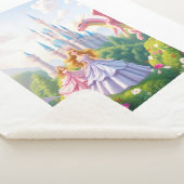 Princess Castle Meisjes Deken - Sprookjespeuter (3/4)