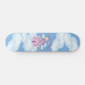 Princess Castle Persoonlijk Skateboard (Horizontaal)
