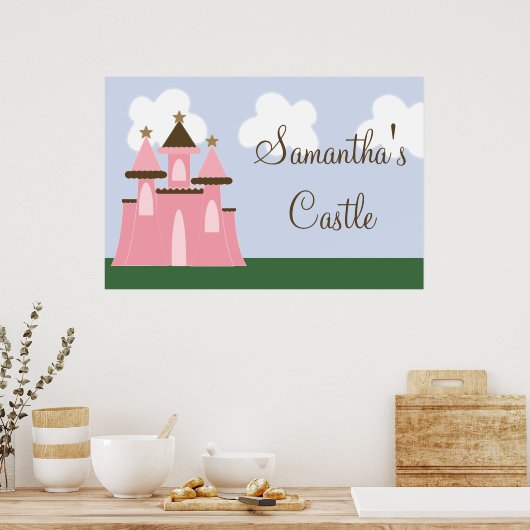 Princess Castle poster (Keuken)