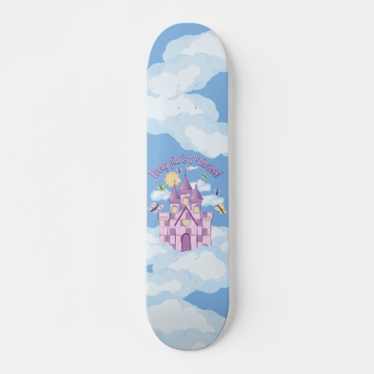 Princess Castle Skateboard (Voorkant)