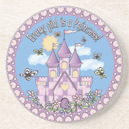 Princess Castle Zandsteen Onderzetter