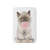 Princess Cat Bgloebel gom Badmat (Voorkant Verticaal)