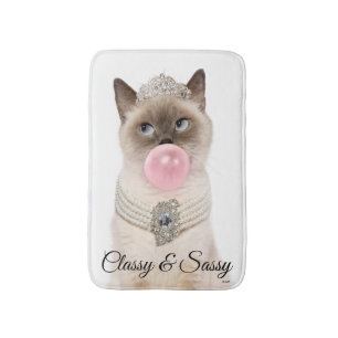 Princess Cat Bgloebel gom Badmat