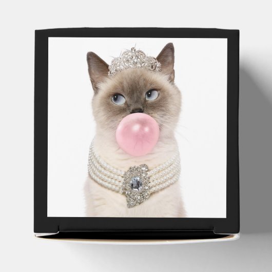 Princess Cat Bgloebel gom Bedankdoosjes (Bovenkant)