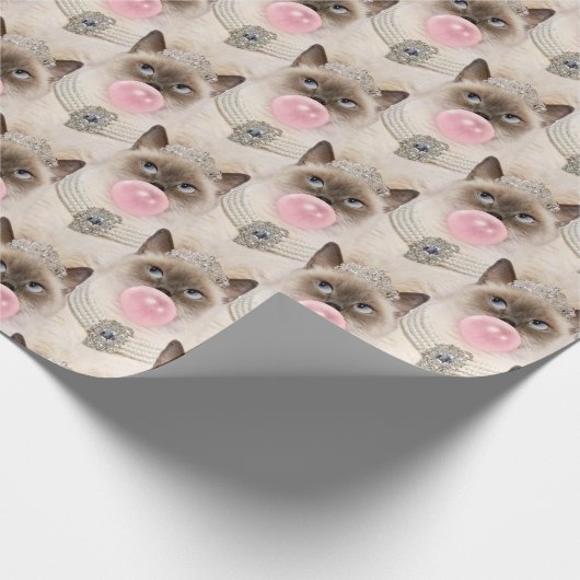 Princess Cat Bgloebel gom Cadeaupapier (Hoek)