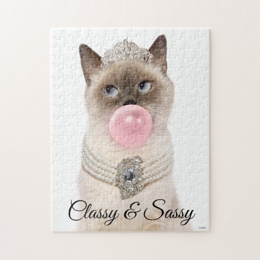 Princess Cat Bgloebel gom Legpuzzel (Verticaal)