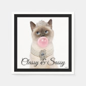 Princess Cat Bgloebel gom Servet (Voorkant)