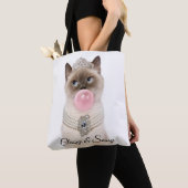 Princess Cat Bgloebel gom Tote Bag (Dichtbij)