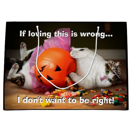 Princess Cat met Snoep Bucket Groot Cadeauzakje (Voorkant)