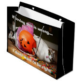 Princess Cat met Snoep Bucket Groot Cadeauzakje (Voorkant Gekanteld)