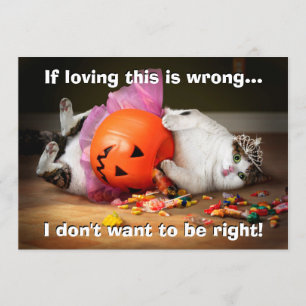 Princess Cat met Snoep Bucket Kaart