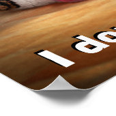 Princess Cat met Snoep Bucket Poster (Hoek)