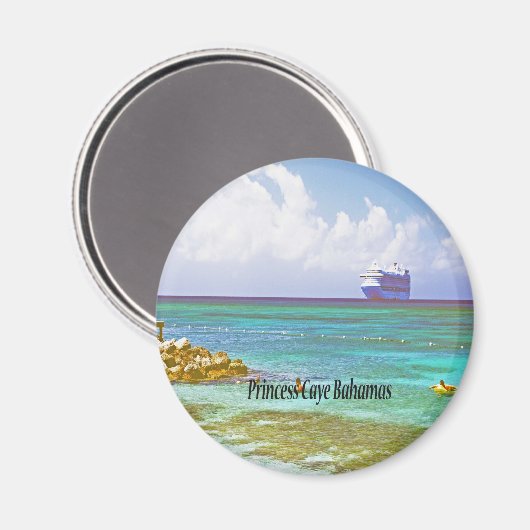 Princess Caye Magneet (Voorkant / Achterkant)
