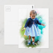 Princess Charllote Elizabeth Walking Briefkaart (Voorkant / Achterkant)