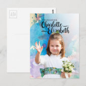 Princess Charlotte 6th Birthday Briefkaart (Voorkant / Achterkant)