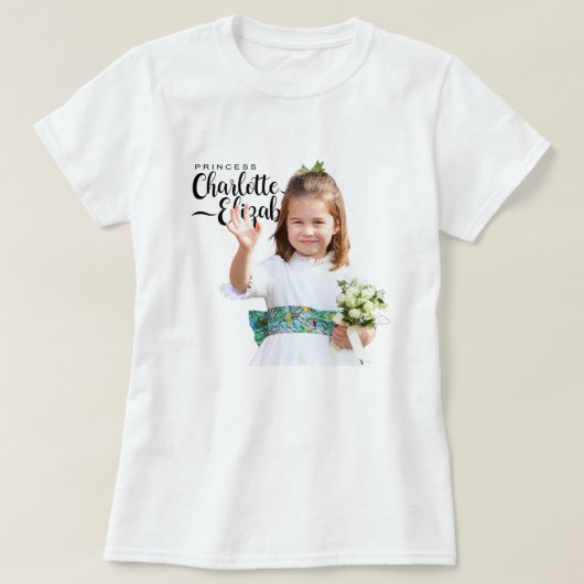Princess Charlotte 6th Birthday T-Shirt (Design voorkant)