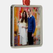 Princess Charlotte Diana Metalen Ornament (Rechts)