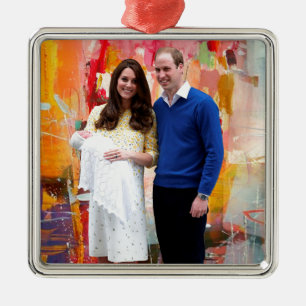 Princess Charlotte Diana Metalen Ornament