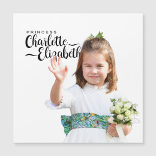 Princess Charlotte Elizabeth 6th Birthday Magnet