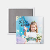 Princess Charlotte Elizabeth 6th Birthday Magnet (Voorkant / Achterkant)