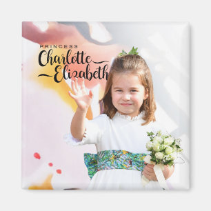 Princess Charlotte Elizabeth 6th Birthday Magnet