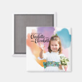 Princess Charlotte Elizabeth 6th Birthday Magnet (Voorkant / Achterkant)