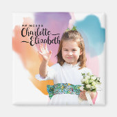 Princess Charlotte Elizabeth 6th Birthday Magnet (Voorkant)